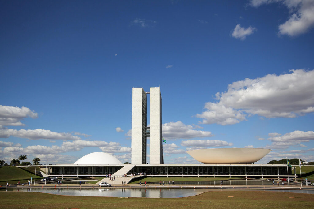 foto do edifício Congresso Nacional em Brasília