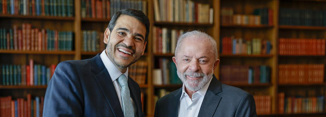 Presidente Lula e Jorge Messias, atual advogado geral da União