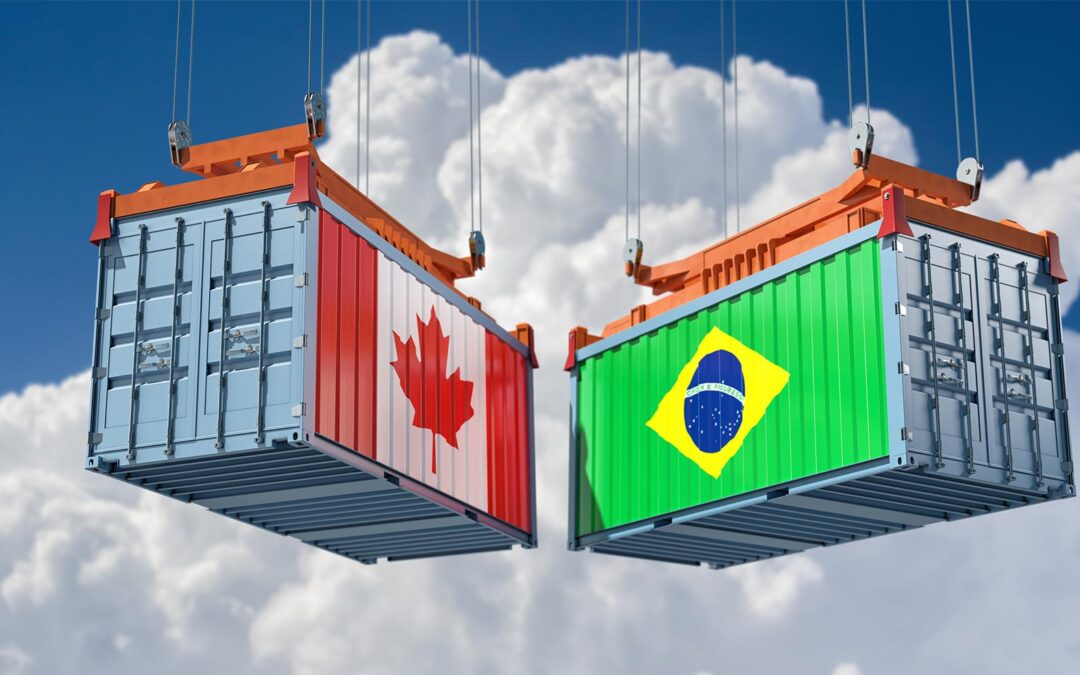 Relação comercial entre Brasil e Canadá em 2025: números recordes, setores em alta e novas oportunidades