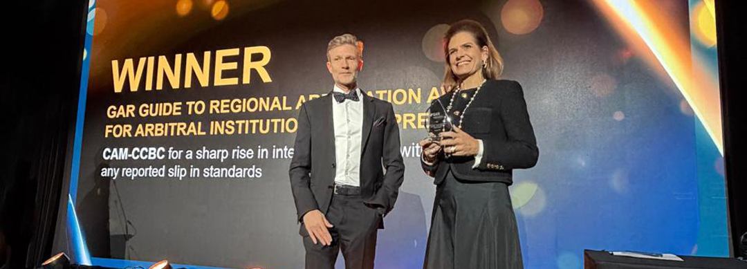 CAM-CCBC receives international award and stands out as one of the world’s leading arbitration centers